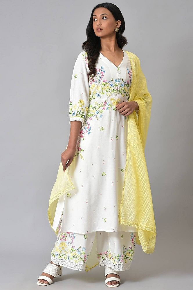 FLORAL KURTI @freeland.com.bd