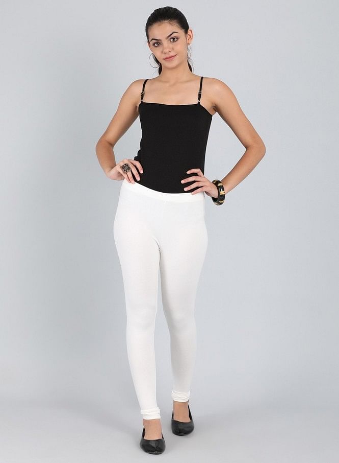 Leggings - White tech fabric leggings | Fendi